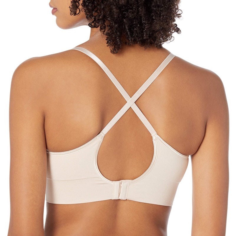 Warner's Women's Easy Does It No Dig Wire-Free Bra, Butterscotch, 2XL - Image 3